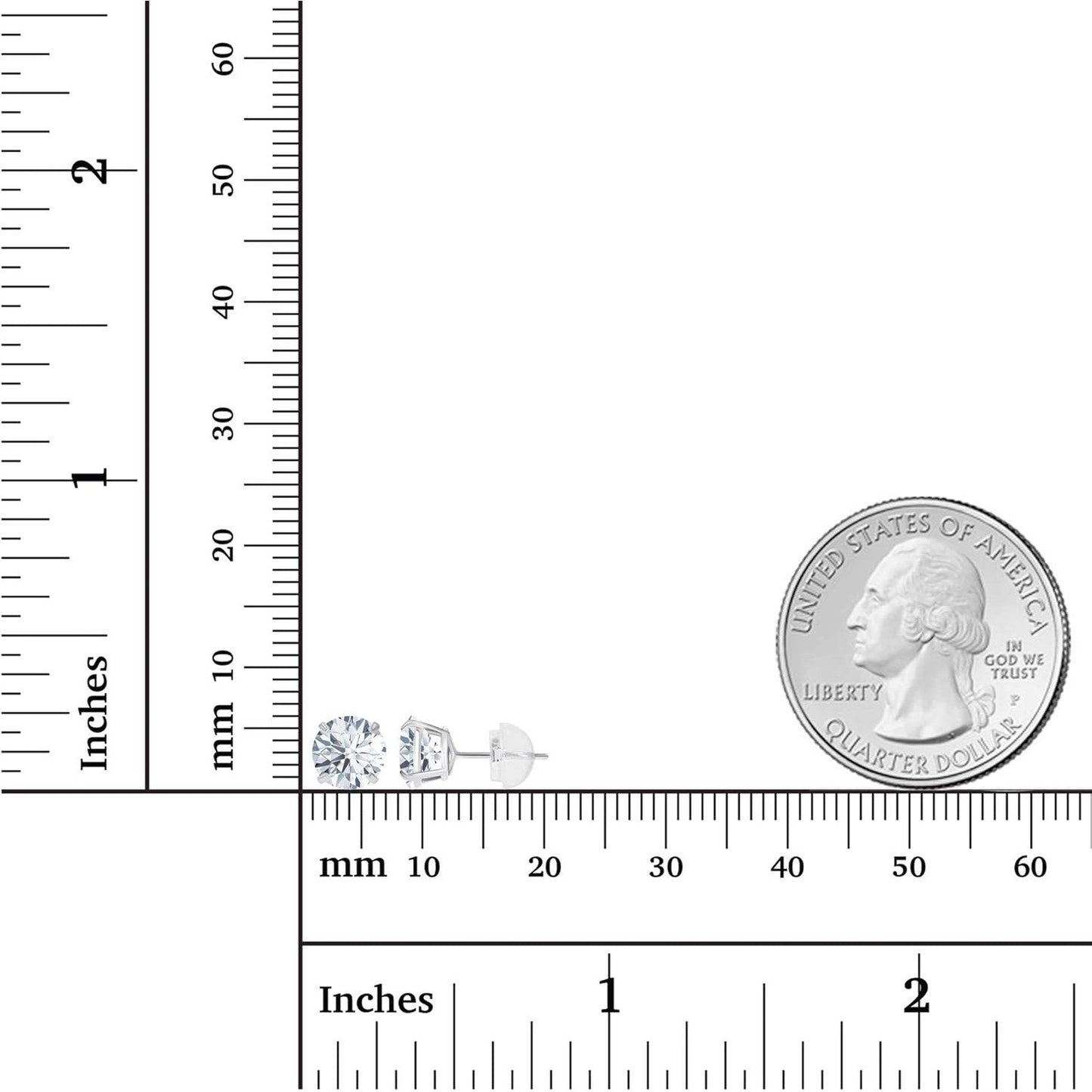 DRW'SDC-28174541.50 CTW AGI Certified Lab - Grown Diamond Stud Earrings in 14K White or Yellow Gold | F - G Color | VS Clarity | Ethical Luxury