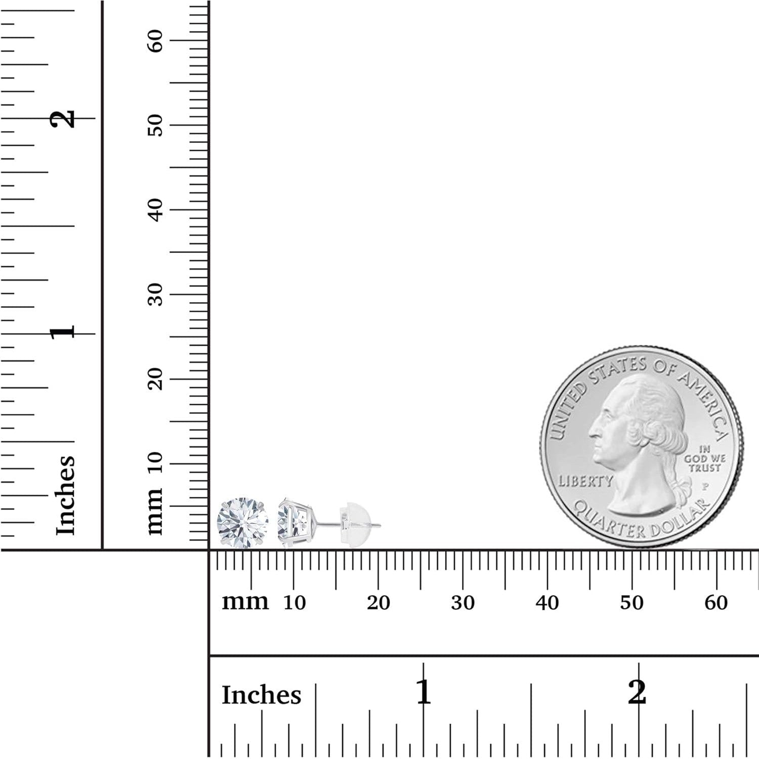 DRW'SDC-28174541.50 CTW AGI Certified Lab - Grown Diamond Stud Earrings in 14K White or Yellow Gold | F - G Color | VS Clarity | Ethical Luxury