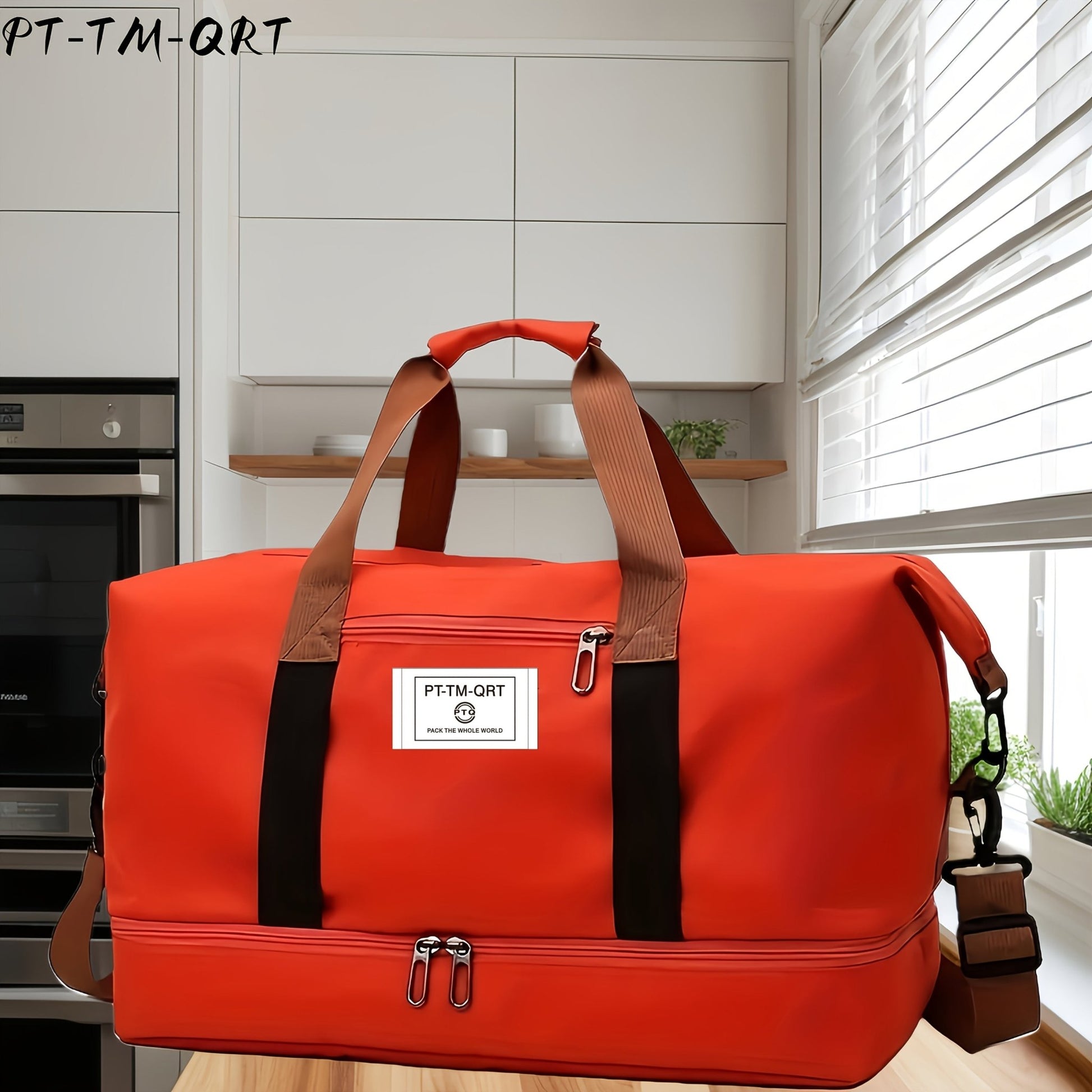 travel bagsDRW'S3002Dry And Wet Separation Large Capacity Travel Bag, Casual Outdoor Travel Tote, Women's Fitness Yoga Bag, Weekend Tote Overnight Bag