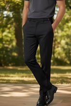 Mens PantsDRW'STUX-113952716252307247"Ethan" Black Super 150's Luxury Viscose Blend Suit Pants