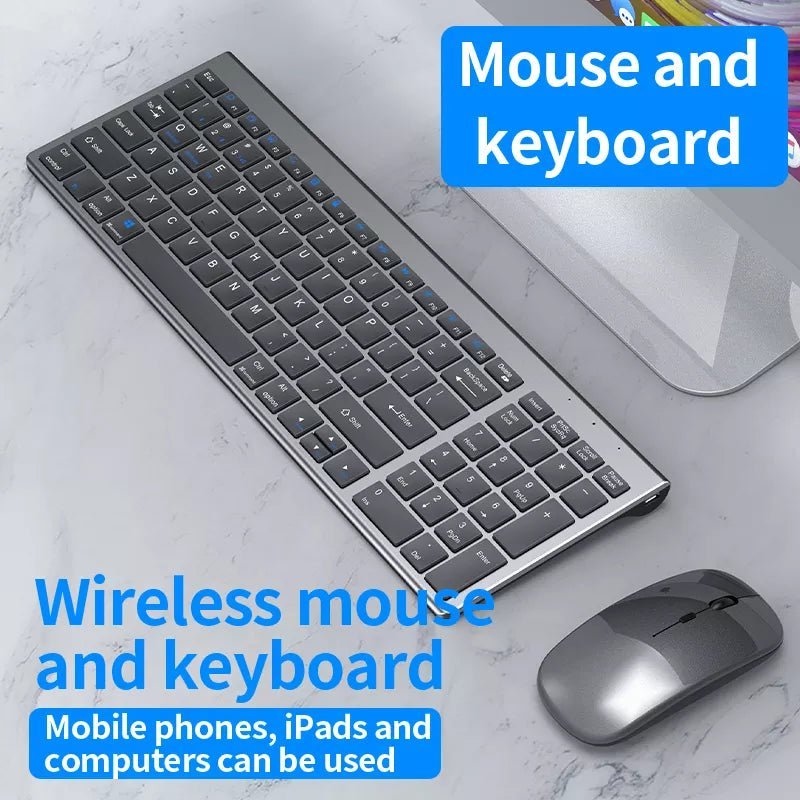 DRW'SDC-2351677High quality 2.4G Bluetooth wireless rechargeable mouse keyboard combos